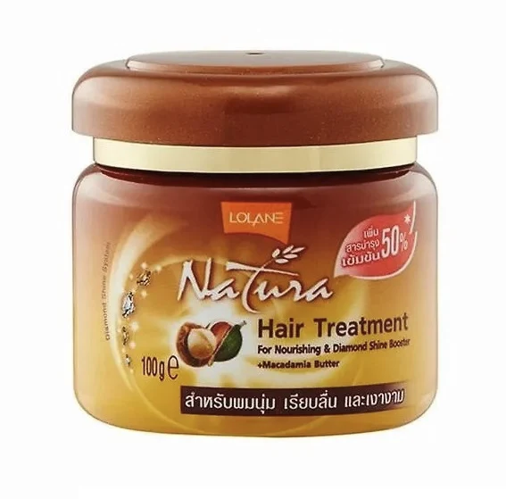 Лечебная маска для волос с маслом ореха макадамии LOLANE Hair treatment Macadamia, 100 гр