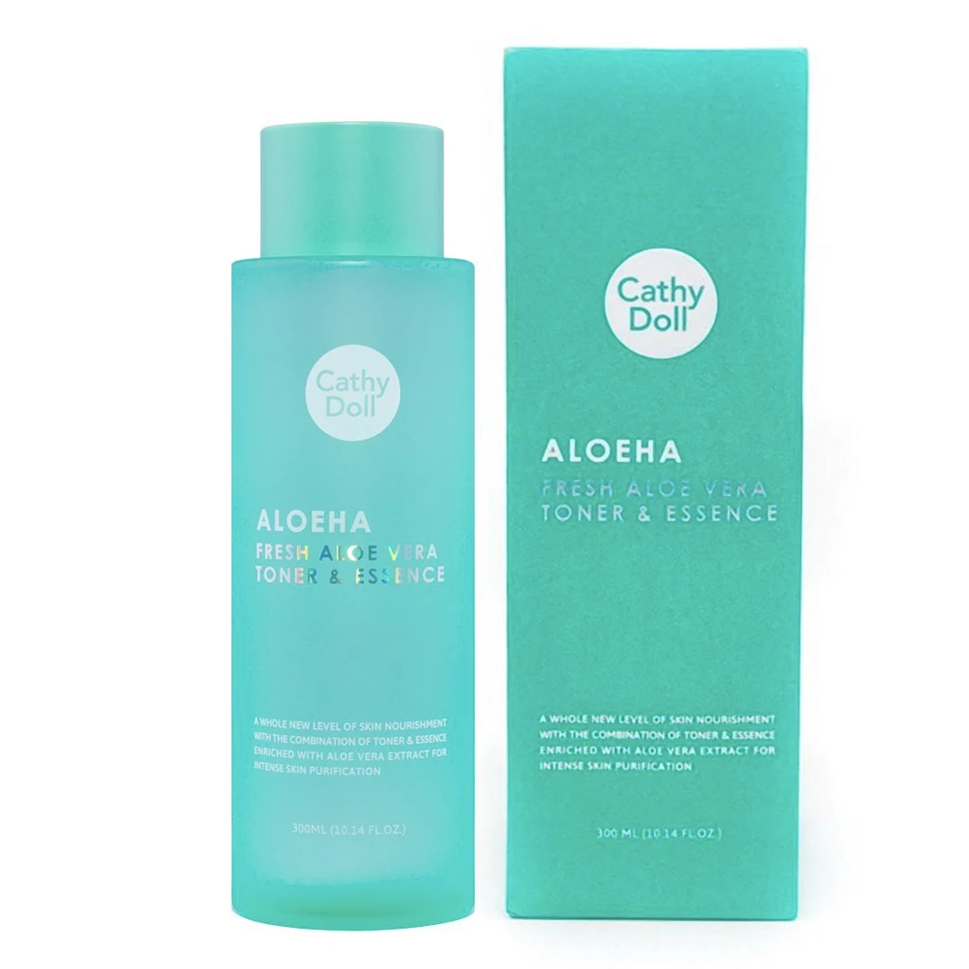 Тонер - эссенция Алоеха с Алоэ Вера Karmart Cathy Doll Aloeha Aloe Toner, 300 мл