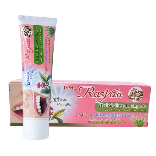 Зубная паста отбеливающая в тубе ISME Herbal Clove Toothpaste, 100 гр