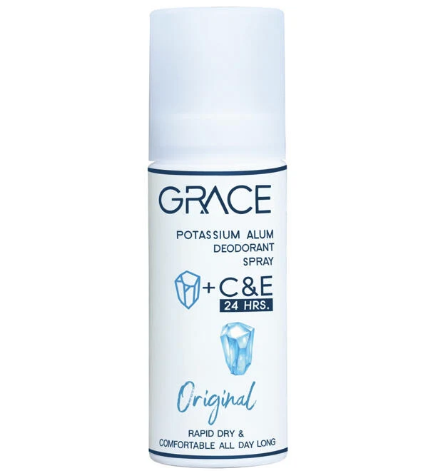 Натуральный дезодорант спрей от запаха пота Оригинальный Grace, 50 мл