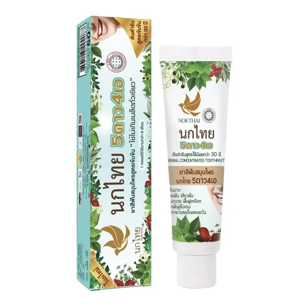 Зубная паста концентрированная отбеливающая с травами 5 Star 4A Herbal Original, 30 гр