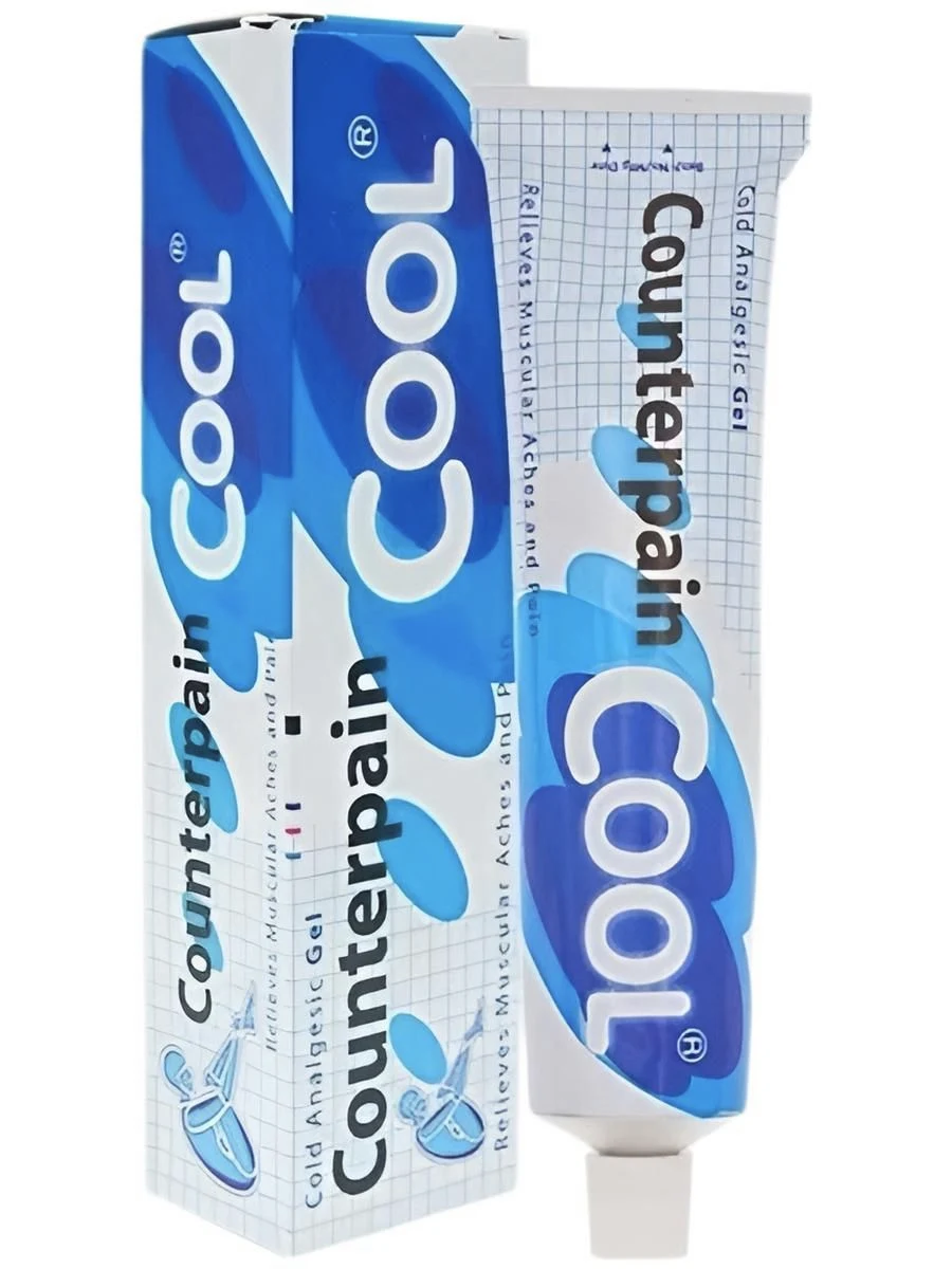 Обезболивающий гель Counterpain Cool Gel с охлаждающим эффектом, 120 гр