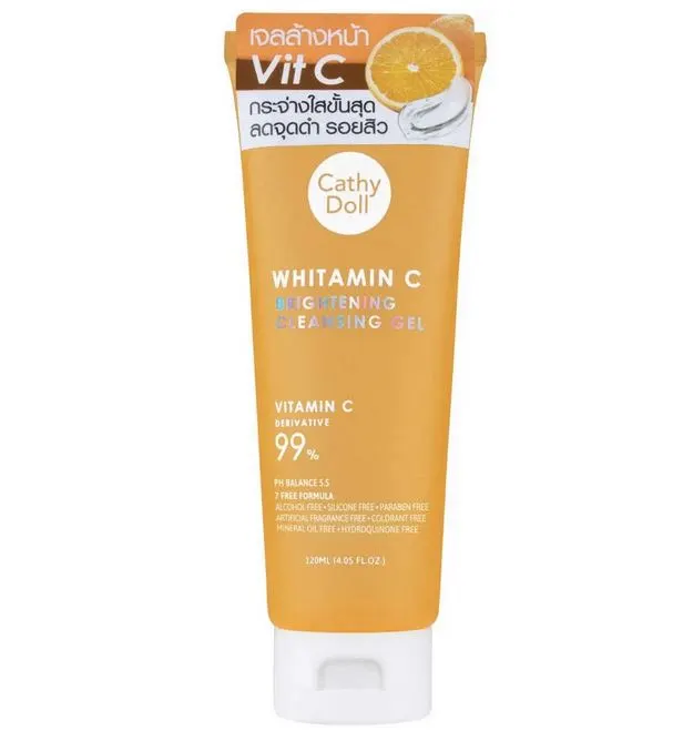 Очищающий гель с витамином С для сияния кожи Cathy Doll Cleansing Gel, 120 мл