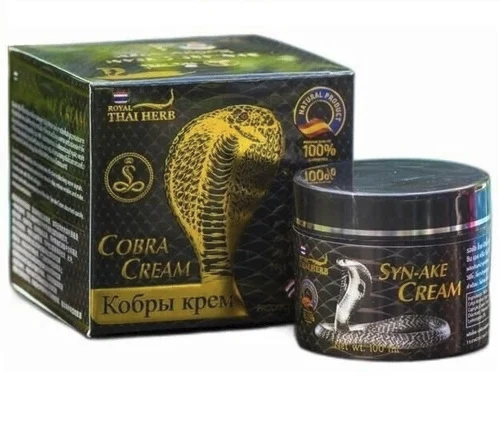 Восстанавливающий крем с пептидами яда королевской кобры Syn-Ake Royal Thai Herb, 50 гр