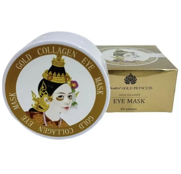 Патчи для глаз с золотом Gold Princess Gold Collagen Eye Mask, 60 патчей