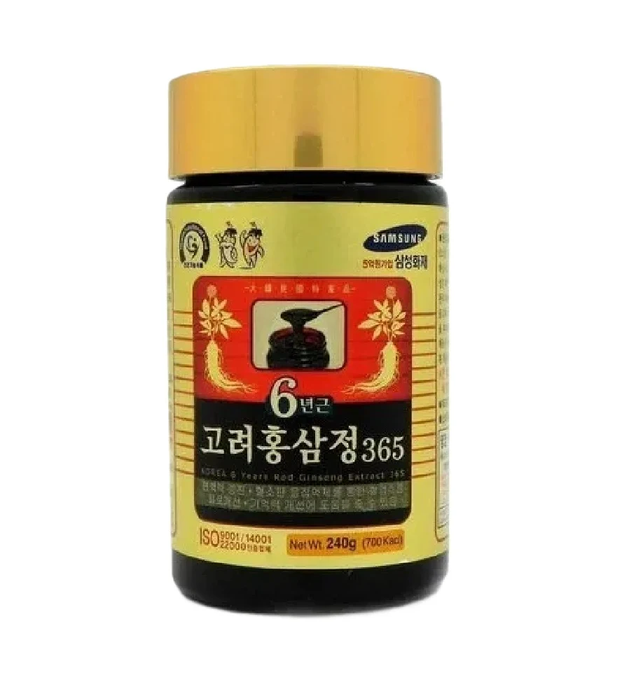Экстракт корейского красного женьшеня 6 летнего Korean Red Ginseng Extract, 240 мл
