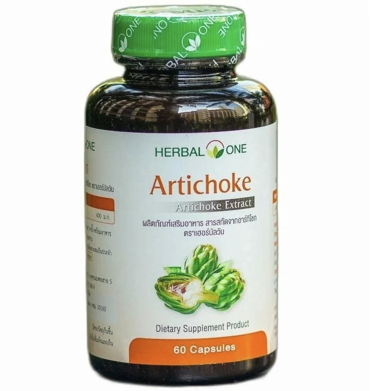 Экстракт Артишока для очищения печени Herbal One, 60 капс