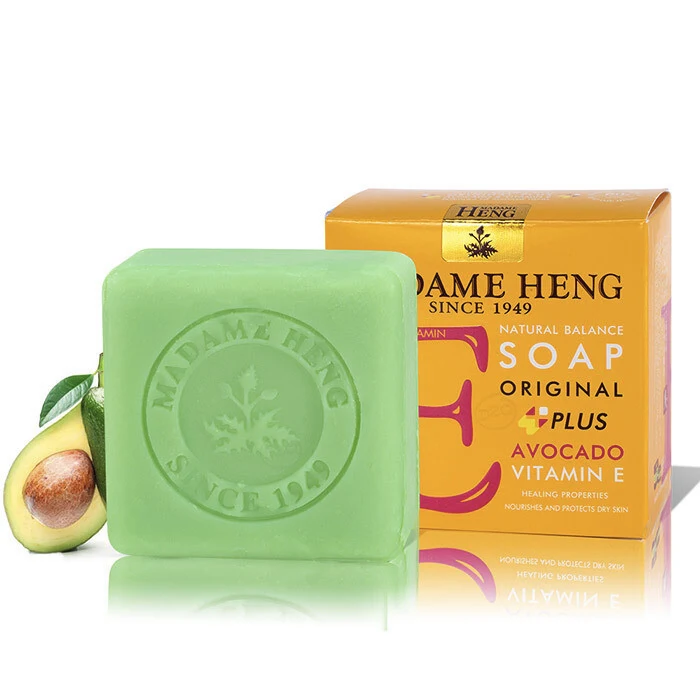 Мыло с витамином Е и экстрактом Авокадо Madame Heng Vitamin E Avocado Soap, 150 гр