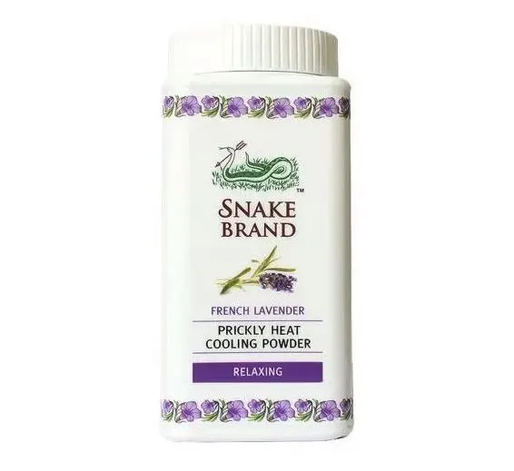 Охлаждающая тальк-пудра Французская лаванда Snake Brand French Lavender Relaxing, 50 гр