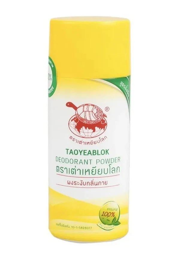 Тайская дезодорирующая пудра с ментолом Taoyeablok Deodorant Powder, 22 гр