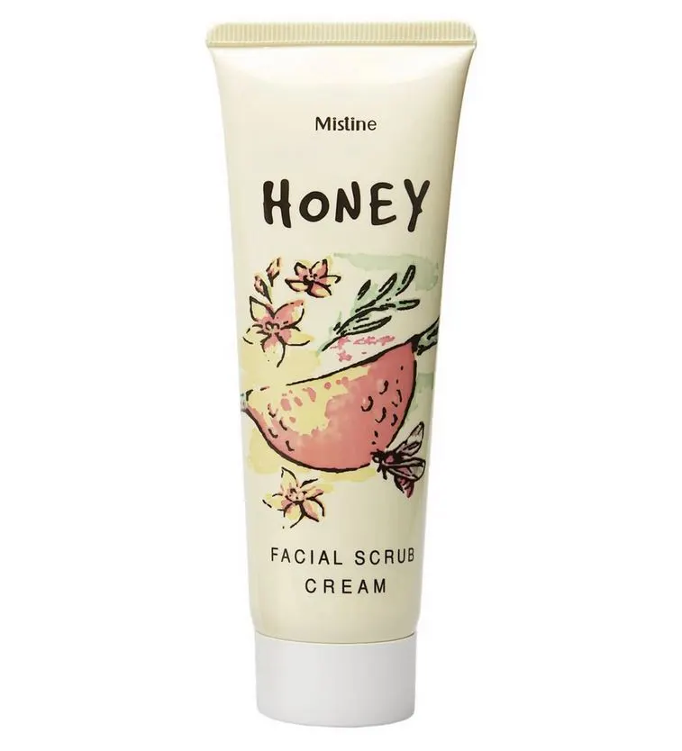 Крем-скраб для лица с медом Mistine Honey Facial Scrub Cream, 85 гр