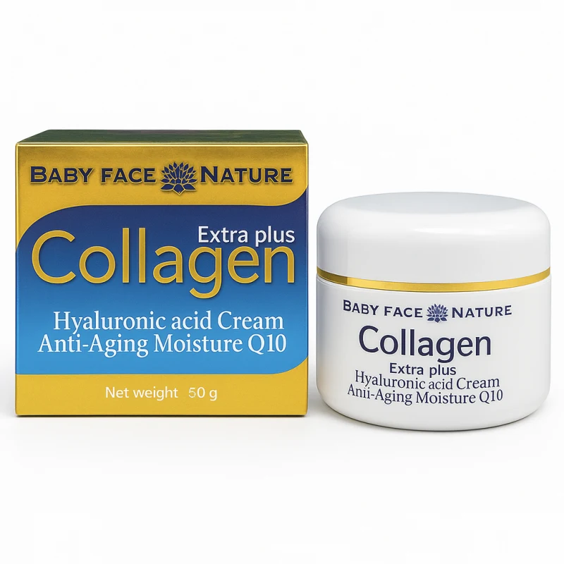 Крем от морщин экстра коллаген Baby Face Collagen Extra Plus, 50 гр