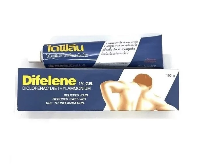 Тайский обезболивающий гель Диклофенак 1% Difelene, 30 гр