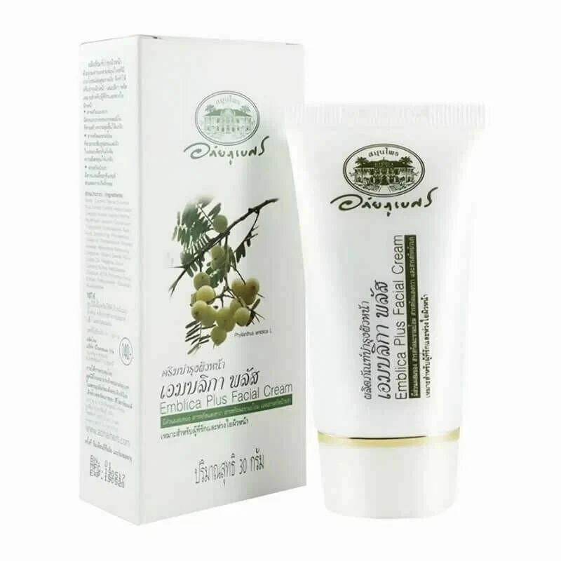 Крем для лица с эмбликой противовоспалительный Abhai Herb, 30 гр