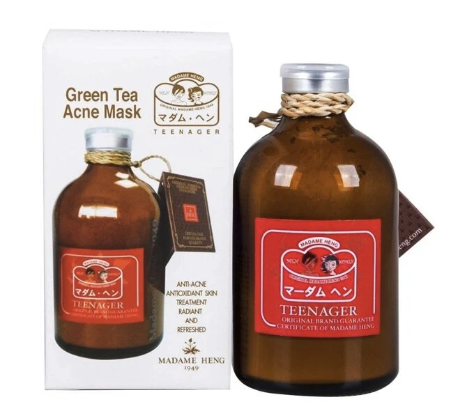 Маска для проблемной кожи с экстрактом зеленого чая Madame Heng Green Tea Acne Mask, 50 гр