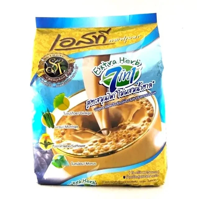 Тайский растворимый кофе с травами Sangthong Chumphon Coffee, 25 пак. по 15 гр
