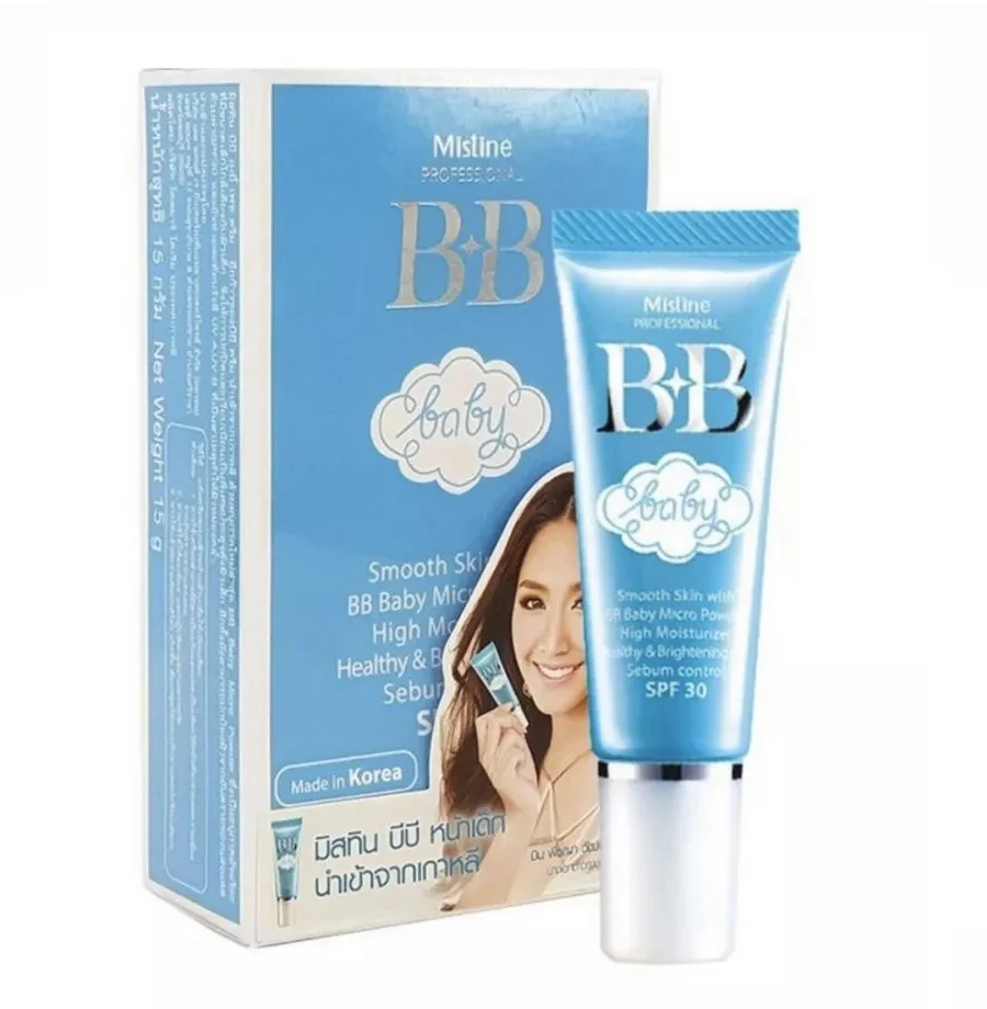 BB крем «Сияние юности» с SPF30 от Mistine, Professional BB Baby Face Cream SPF 30, 15 гр