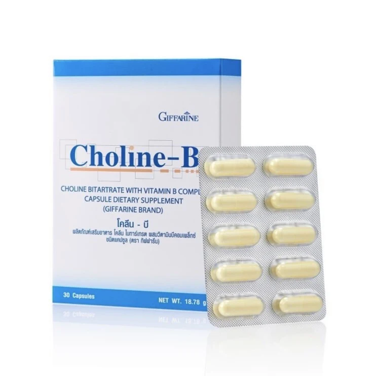 Choline-B ВИТАМИН B4 Giffarine, 30 капсул