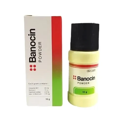 Ранозаживляющее, антибактериальное средство банеоцин порошок Banocin, 10 гр