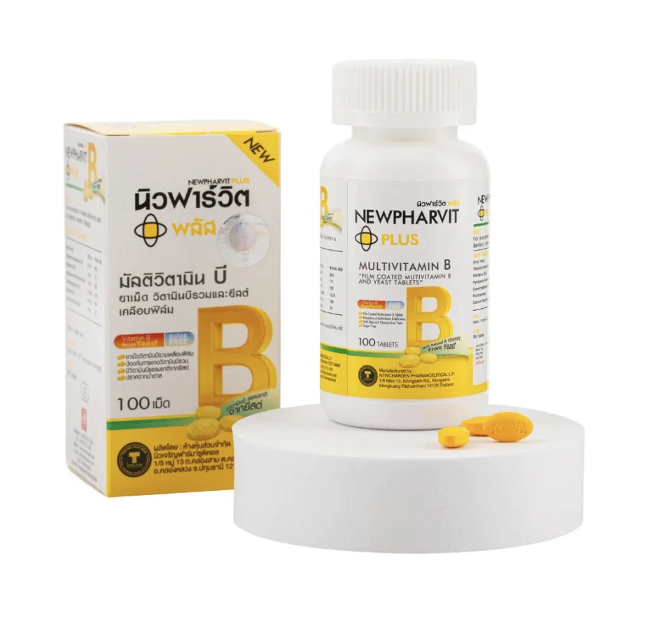 Витамины группы B Newpharvit Plus Forte, 100 шт