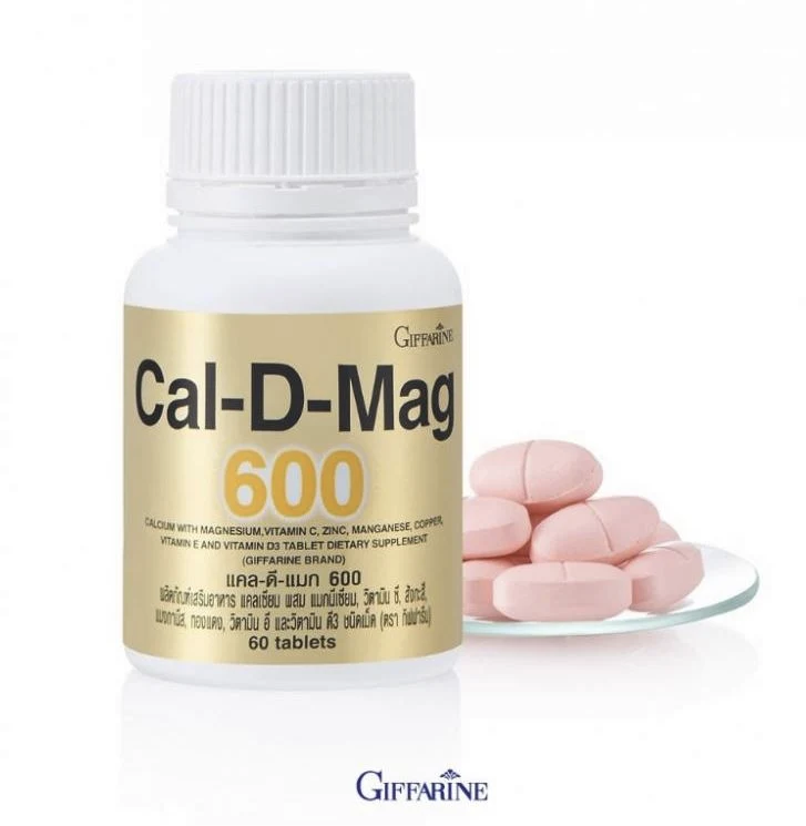 Комплекс Кальций + Магний + Цинк Cal-D-Mag Giffarine, 60 таблеток