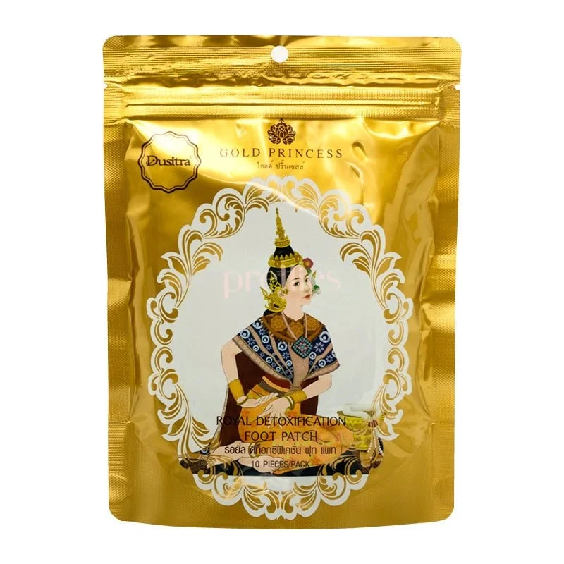 Детокс - патчи для ступней Gold Princess, 10 патчей