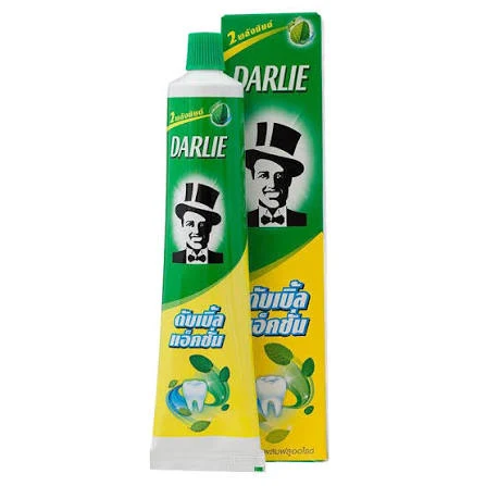 Натуральная зубная паста с мятой "Двойное действие" Darlie Double Action, 35 гр