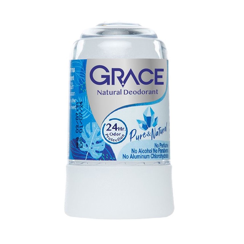Натуральный соляной дезодорант "Кристалл" Оригинальный Green Herb Salt Crystal Deodorant, 70 гр