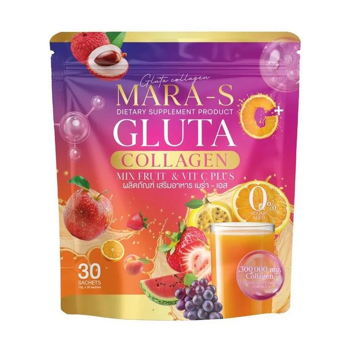 Коллаген с глутатионом и витамином С Mara-S Gluta Collagen, 10 гр*30 пакетиков
