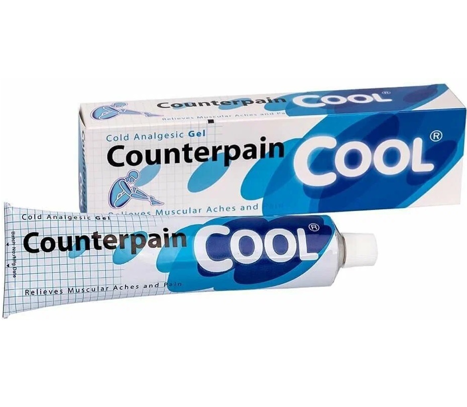 Обезболивающий гель Counterpain Cool Gel с охлаждающим эффектом, 60 гр