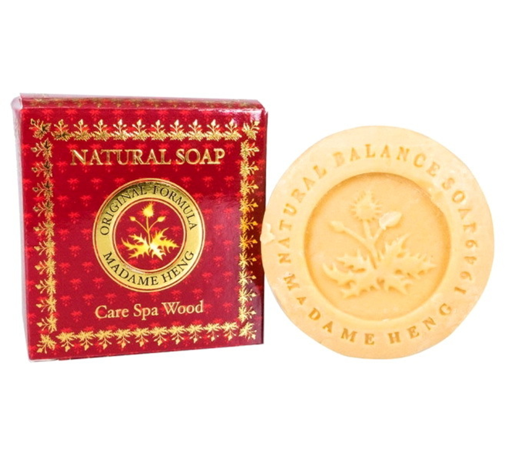 Натуральное СПА мыло Сандал Madame Heng Natural Soap Care SPA Wood, 150 гр