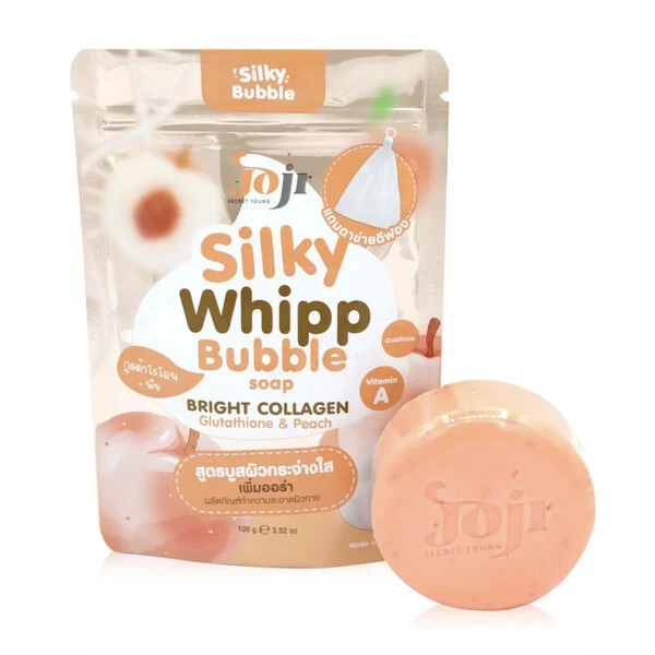 Нежное мыло «Глутатион и персик» для сияния кожи PRECIOUS SKIN Joji Soap, 100 гр