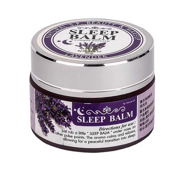 Успокаивающий и расслабляющий тайский бальзам для сна с лавандой sleep balm, 30 гр