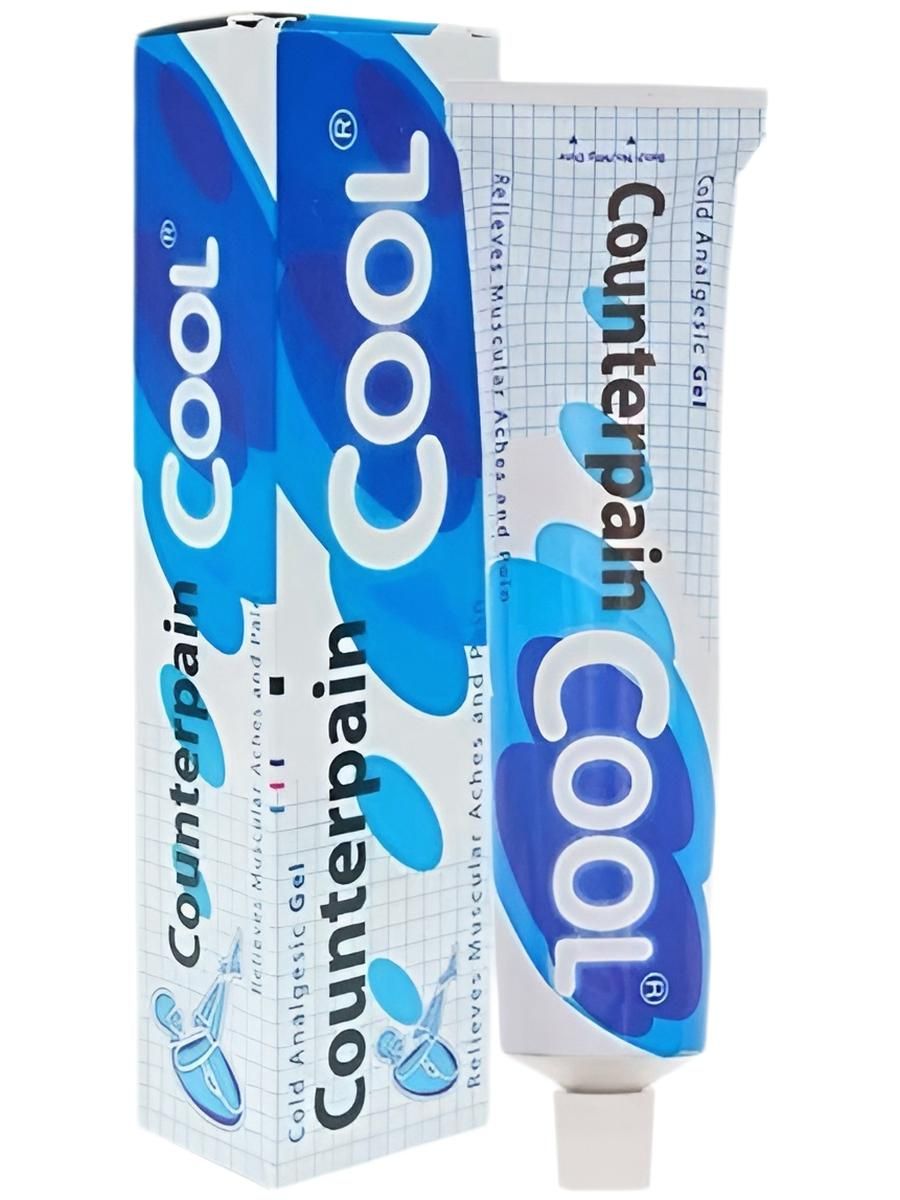 Обезболивающий гель Counterpain Cool Gel с охлаждающим эффектом, 120 гр