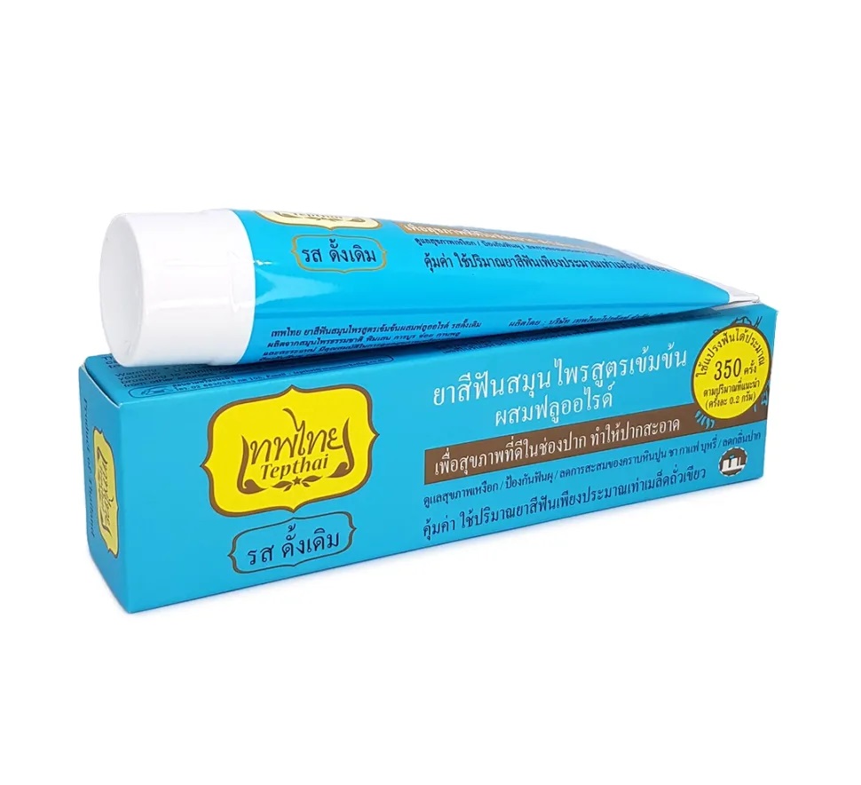 Концентрированная травяная зубная паста Тептай Оригинальная Tepthai Toothpaste, 70 гр