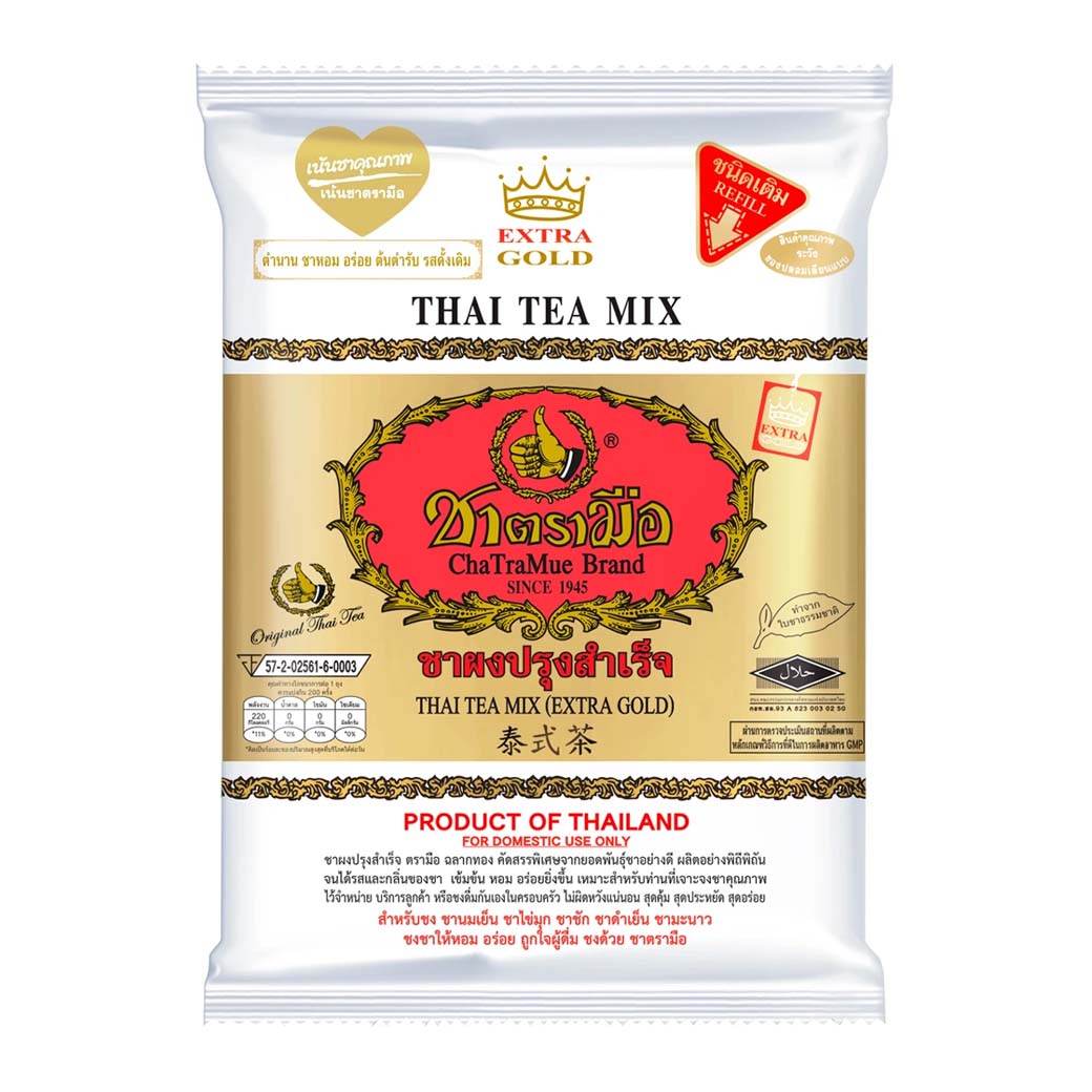 Тайский чай премиум Экстра золотой ChaTraMue Brand Thai Tea Extra Gold, 400 гр