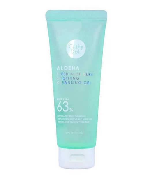 Гель для умывания Алоеха с Алоэ Вера Cathy Doll Aloeha Cleansing Gel 63%, 120 мл