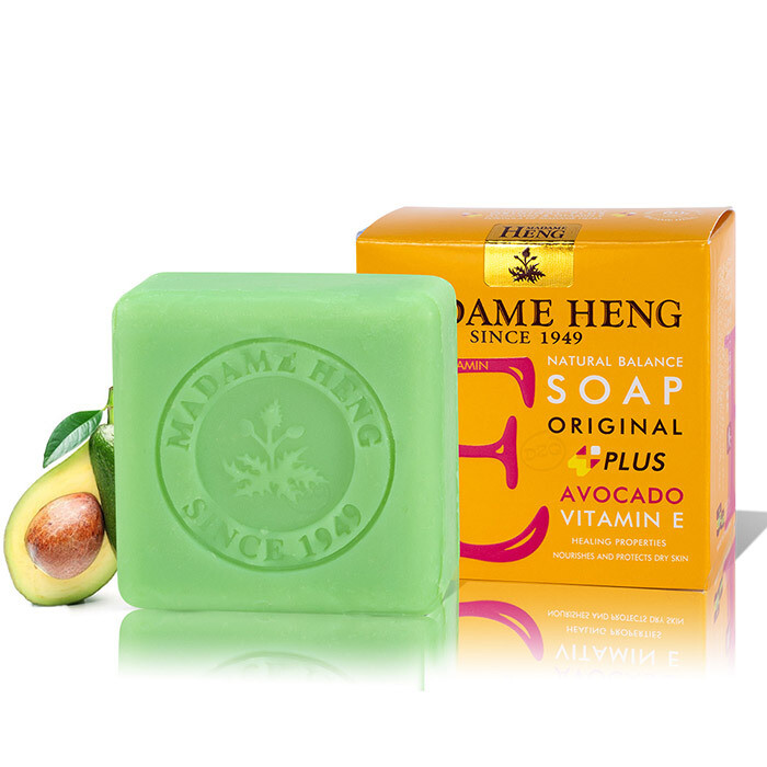 Мыло с витамином Е и экстрактом Авокадо Madame Heng Vitamin E Avocado Soap, 150 гр