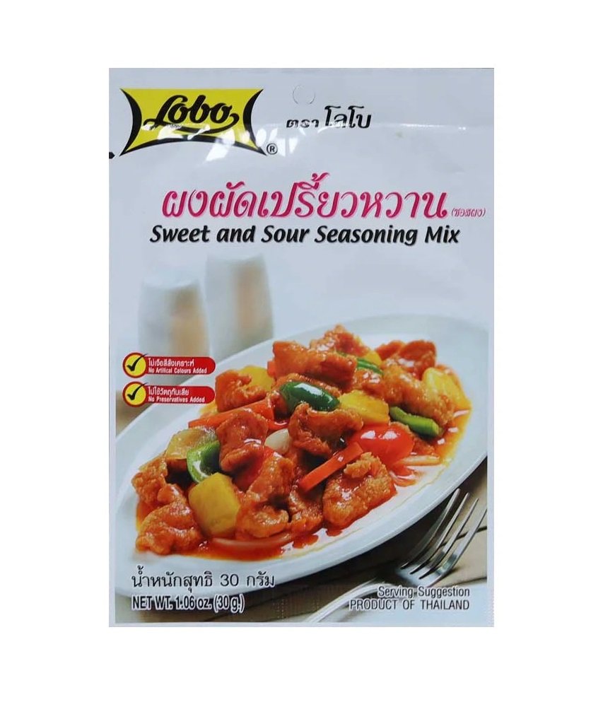 Кисло-сладкая смесь приправ Lobo Sweet and Sour Seasoning, 30 гр