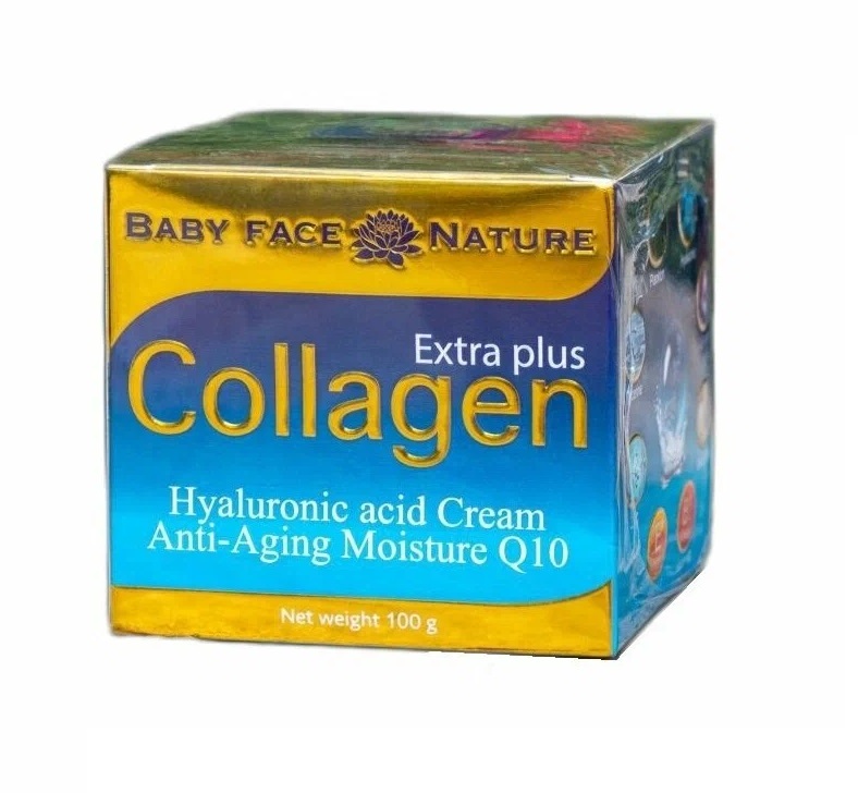 Крем от морщин экстра коллаген Baby Face Collagen Extra Plus, 100 гр