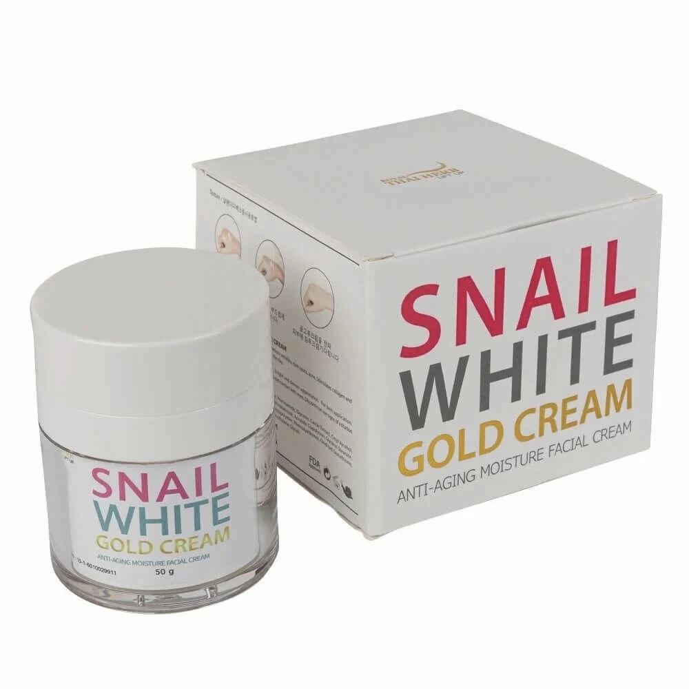 Крем Улиточный антивозрастной SNAIL WHITE GOLD, 50 мл