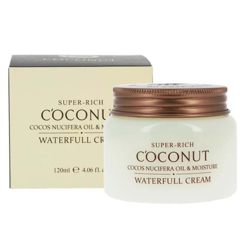 Увлажняющий антивозрастной Кокосовый крем Esfolio Super-Rich Coconut Waterfull Cream, 120 мл