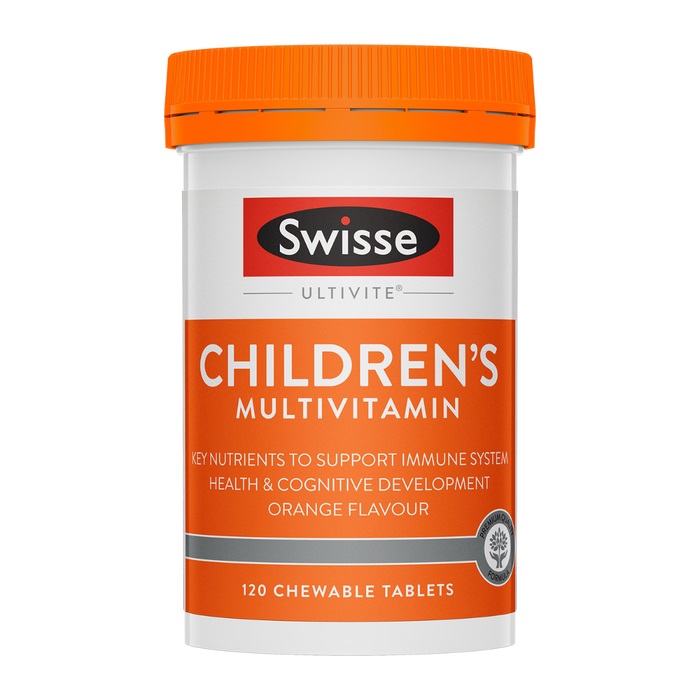 Swisse детские мультивитамины для иммунитета и общего развития Children's Multivitamin, 120 таблеток