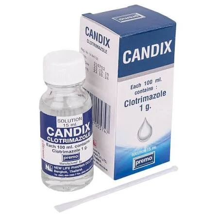 Раствор противогрибковый Candix Clotrimazole Solution, 15 мл