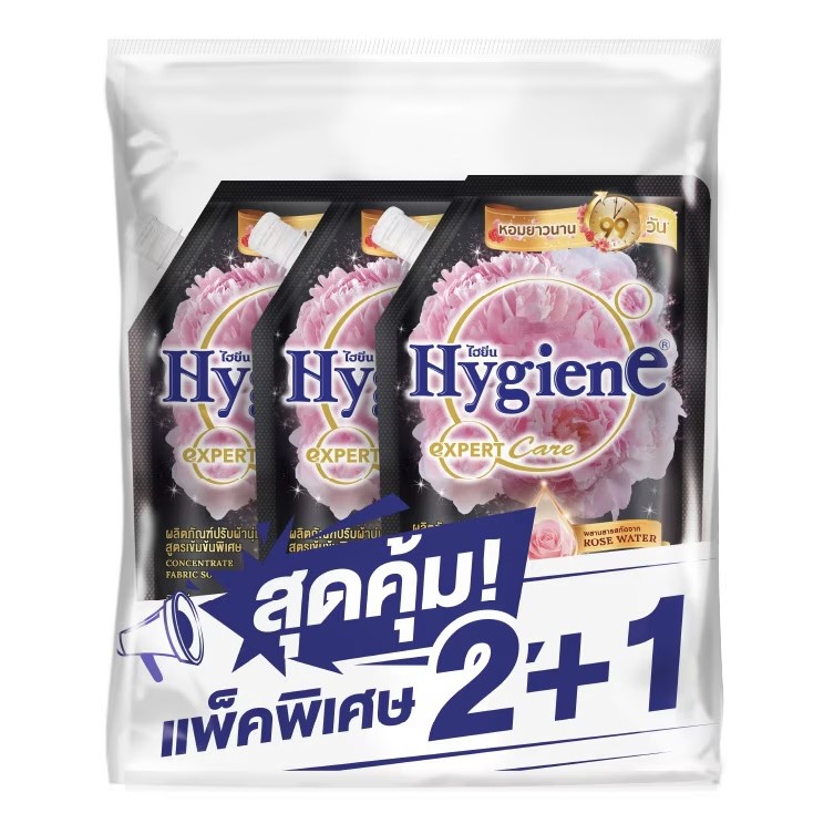 УПАКОВКА 3 шт, Парфюмированный Кондиционер д/белья HYGIENE "Цветок Пиона", 490 мл*3 шт