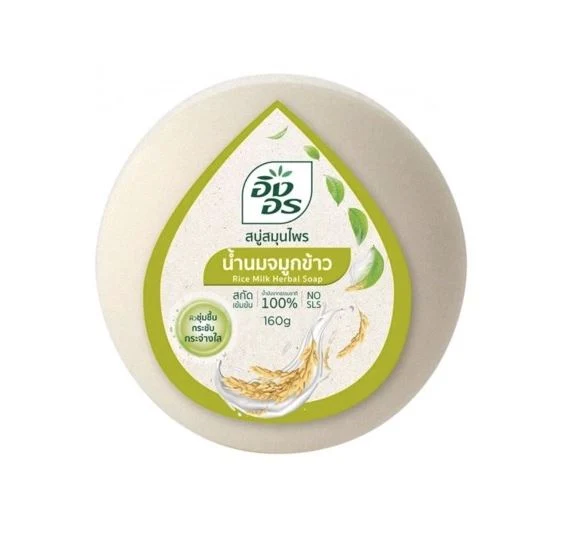 Тайское бессульфатное мыло из рисового молока Ing On, 160