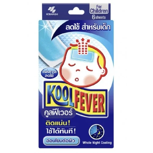 Жаропонижающий пластырь KoolFever для детей, 6 шт