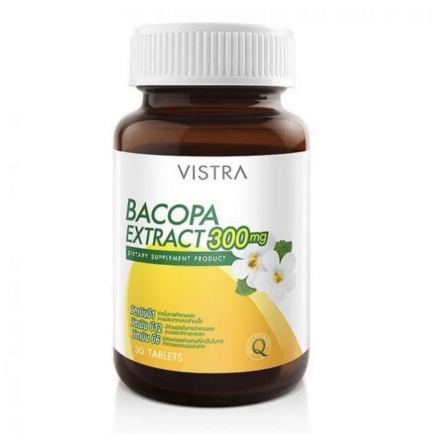 Экстракт Бакопа VISTRA Bacopa Extract 300 мг, 30 табл