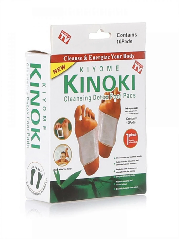 Детокс-патчи для ступней KINOKI, 10 шт